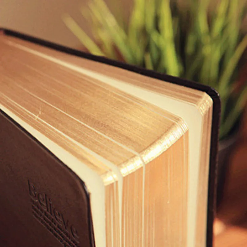 Винтажный толстый блокнот планировщик пустая бумажная Библейская книга для