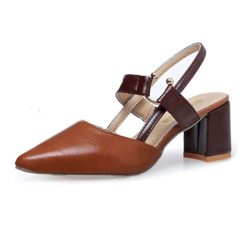 2018 Брендовые женские босоножки новые дизайнерские удобные туфли лодочки на высоком каблуке 7 см с пряжкой