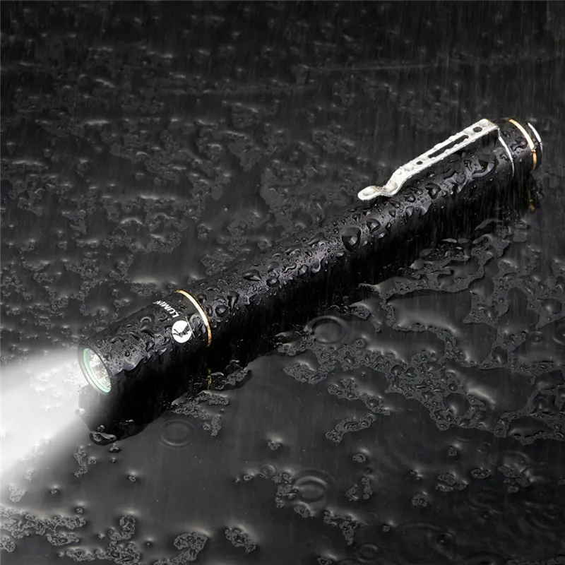 Lumintop IY365 2 шт. AAA ручка фонарик из алюминиевого сплава Nichia High CRI EDC Penlight поворотная