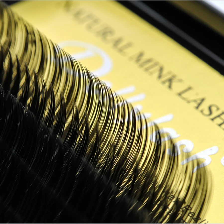 Все размеры 10 лотков/партия 20 рядов/лоток для наращивания ресниц 7-15 мм Смешанная