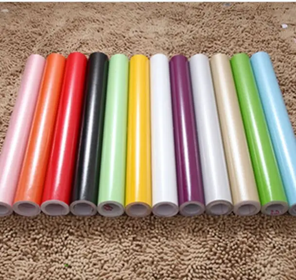 Утолщенные красные Обои 5 м Стикеры для обновления мебели с жемчугом шкафы