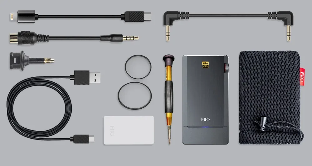 Fiio Q5 Bluetooth портативный усилитель для наушников и ЦАП с высоким разрешением DSD HIFI AMP DSD декодер MFi усилитель звука USB DAC