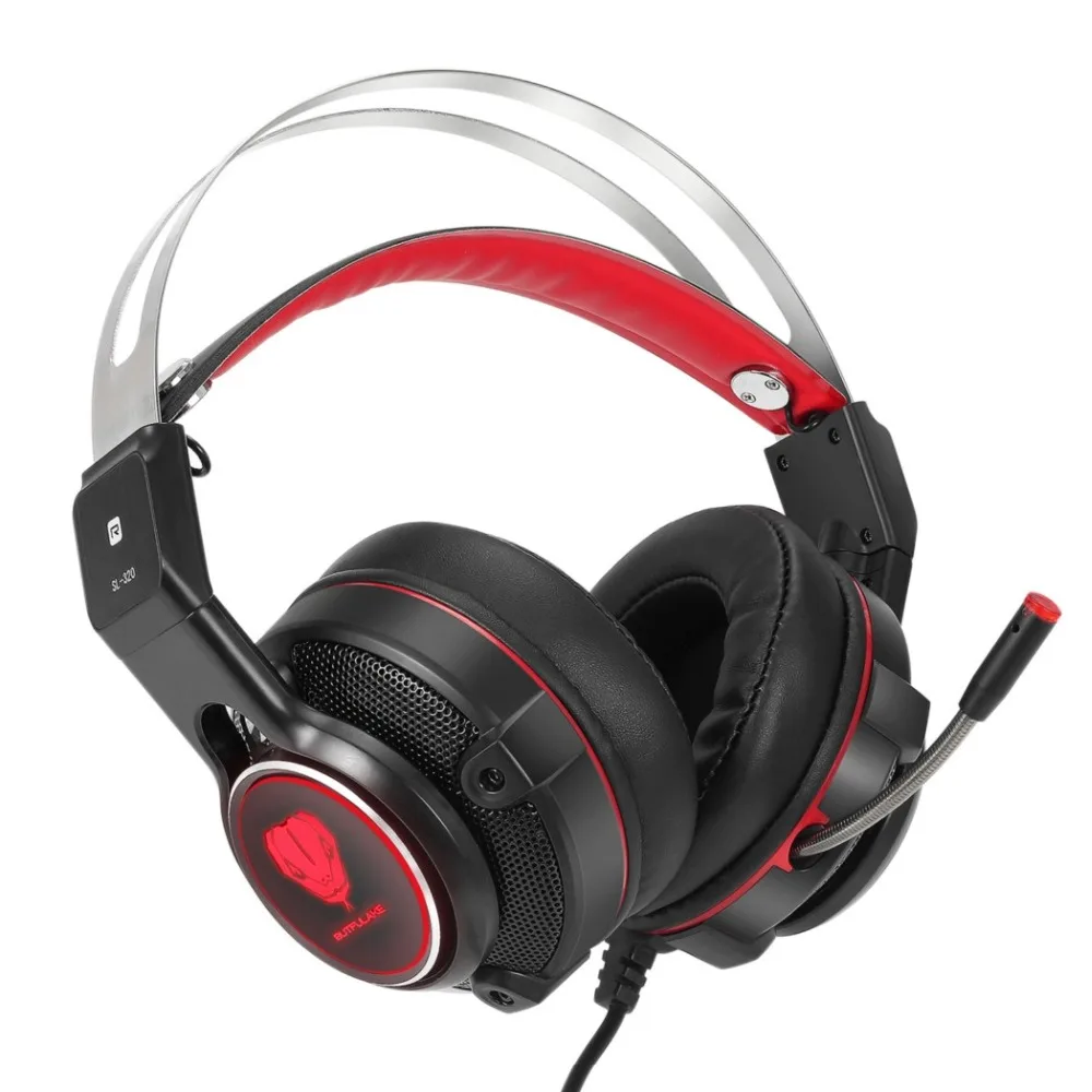 Butfulake SL 320 Игровые наушники стерео проводной складной 3 5 мм игровая гарнитура для
