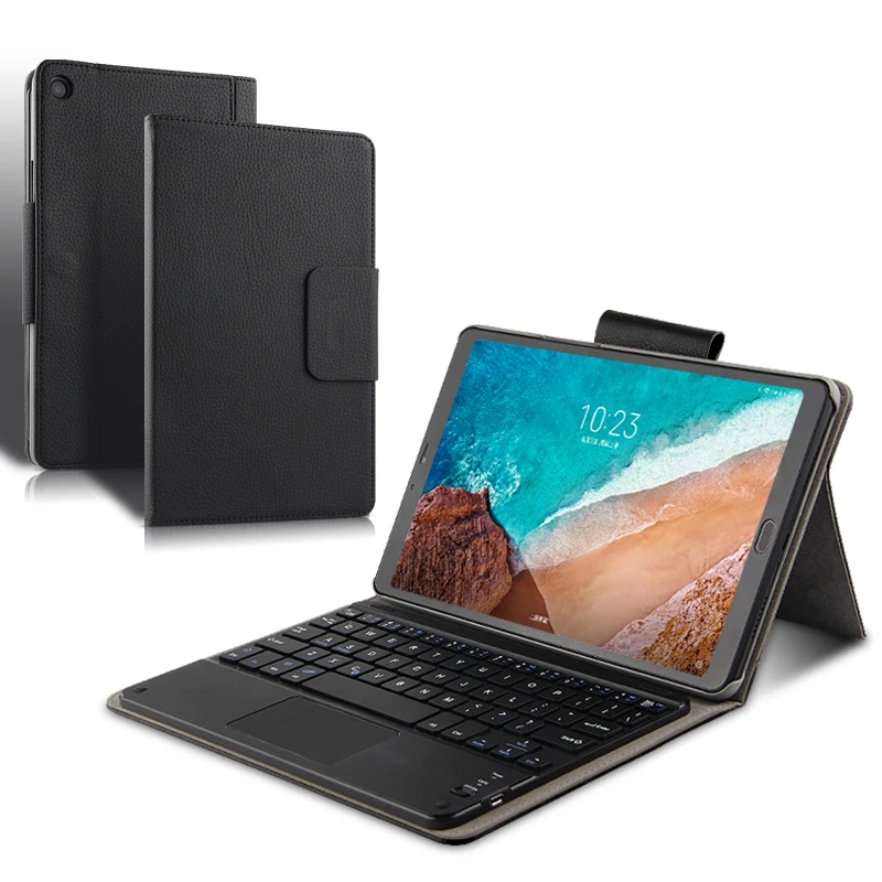 Беспроводной чехол с клавиатурой Bluetooth для Xiaomi mi Pad4 mi Pad4 mi Pad 4 Plus 10,1 дюймов Чехол для планшетного ПК с магнитной подставкой