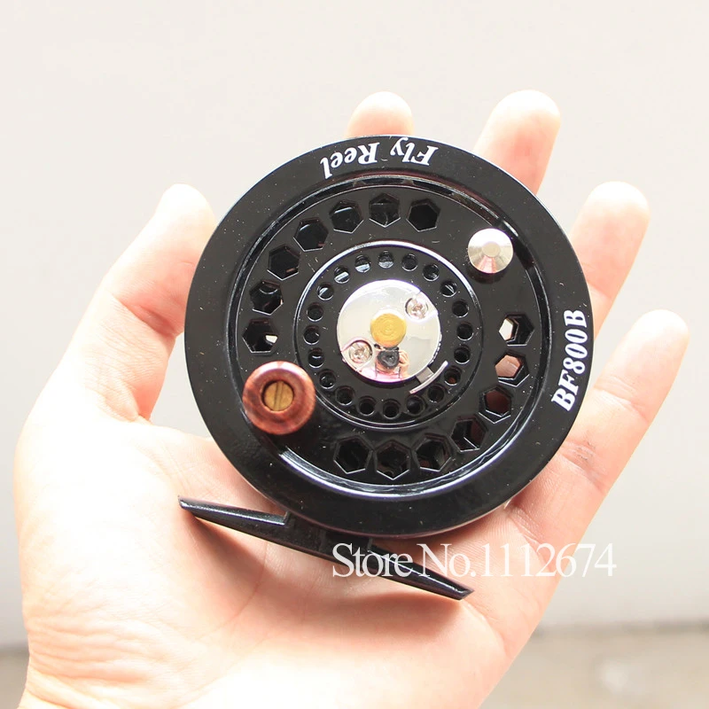 Anmuka Нахлыстом рыбы Катушка бывший Ice Пластик рыболовное судно колесо 0 35 мм/200 м 1:1