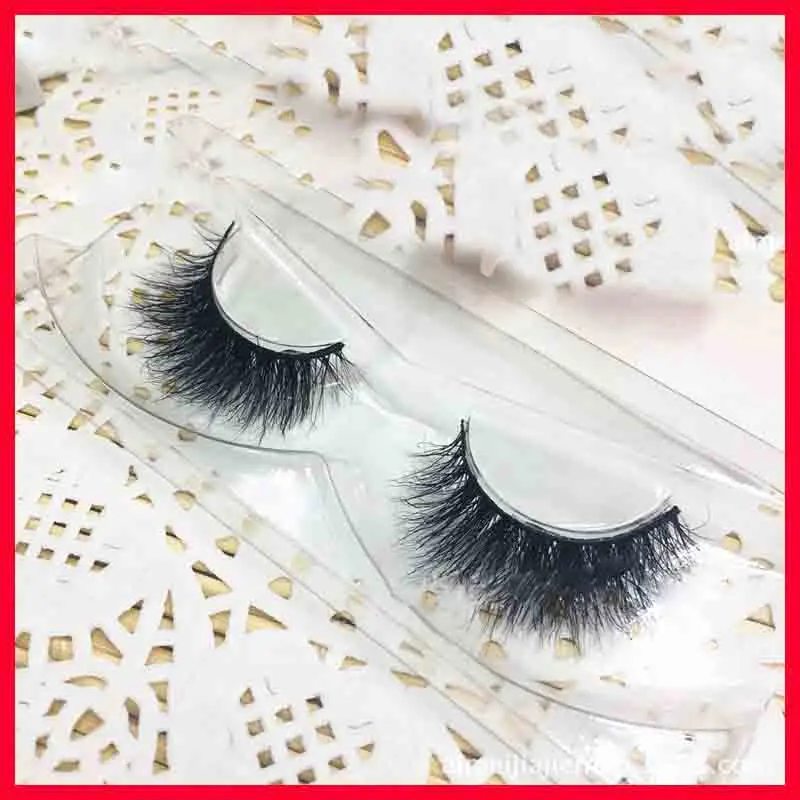 3D ручной Толстая норки ресницы естественный Накладные Ресницы Поддельные