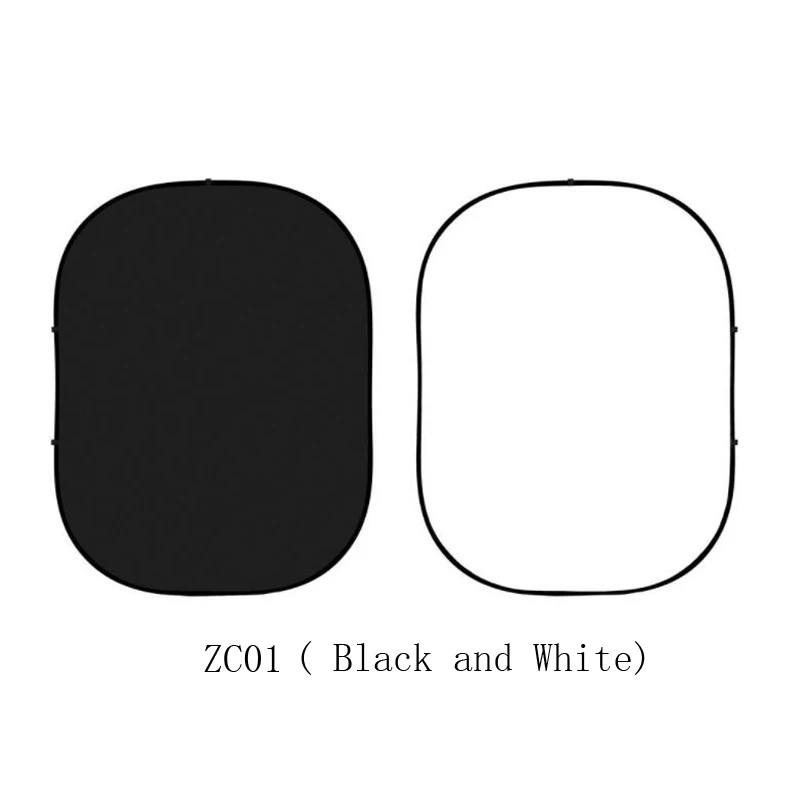 1.5x2M Solid Double-Sided Backdrop Twist Pop Out Muslin Background Panel with Carrying Case for Photography Studio Video Shoot |