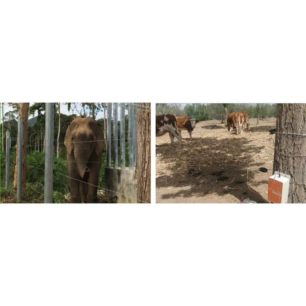 5KM Electric Fence with Alarm Energizer Charger Controller Animal Sheep Horse Cattle Poultry Farm Fencing Shepherd
