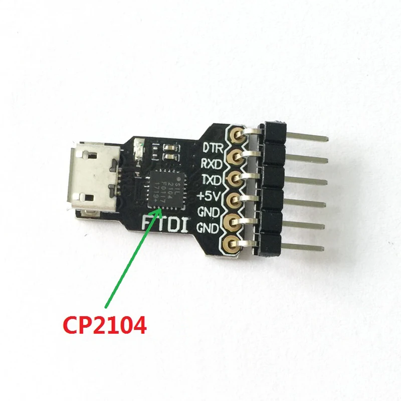1 шт. USB TTL программатор серийный отладчик компилятор STC FTDI 5V OSD CP2104 для