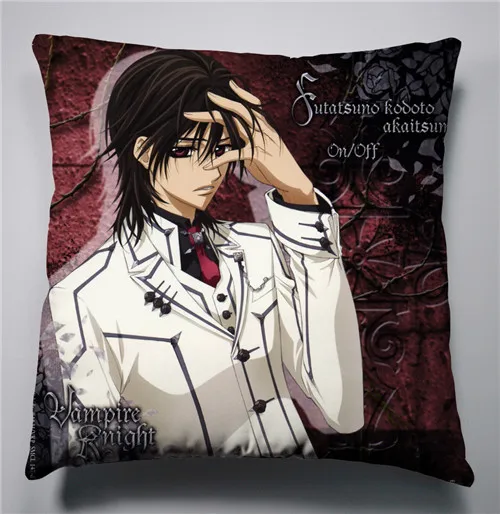 Фиолетовый Аниме Манга Vampire Knight 40x40 см наволочка чехлы на сиденья постельные принадлежности подушки 007 - Цвет: Фиолетовый