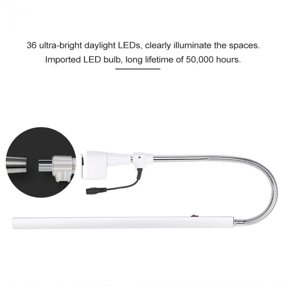 Ультратонкий светодиодный стол для дизайна ногтей с вращением на 360 градусов