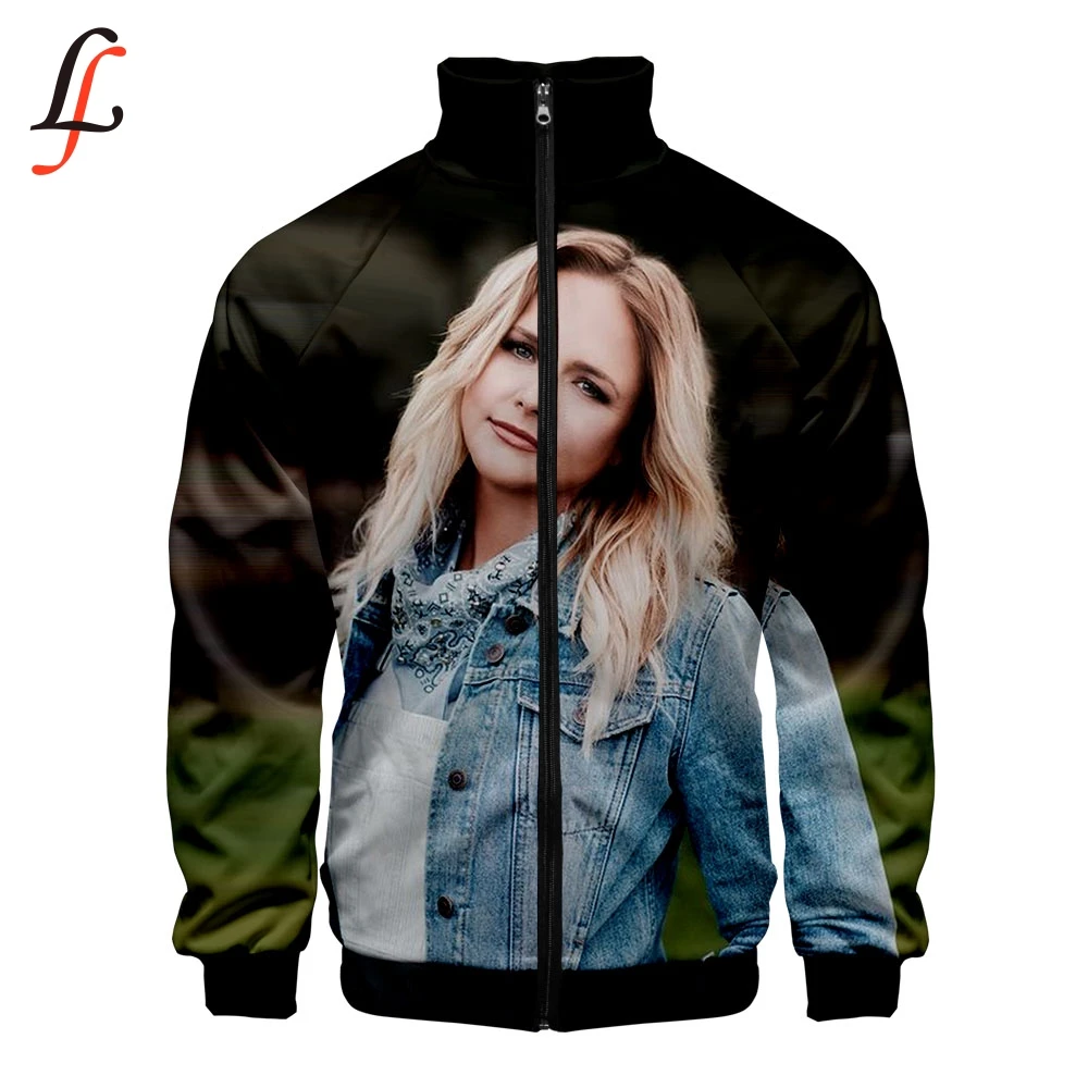 Miranda Lambert 3D Women/Men Fashion Zipper Standing collar Casual Street cool Hipster Hooded Sweatshirt Popular Hoodies | Женская