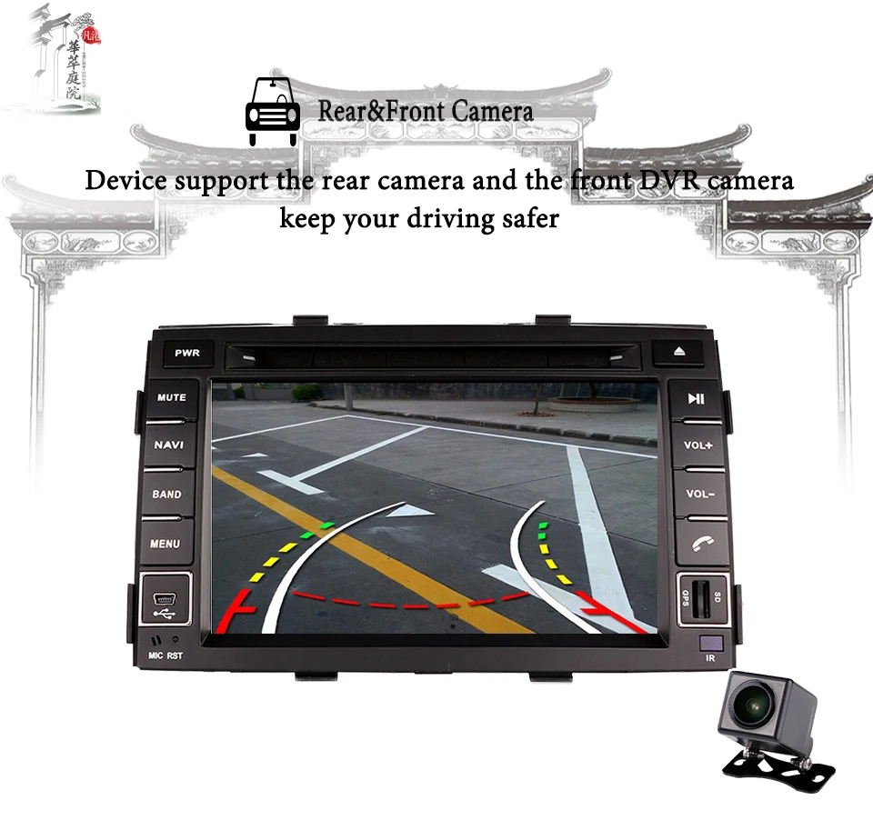 8 ядер Android 9 0 4G Ram 64G Автомобильный dvd плеер для KIA Sorento 2009 2010 2011 2012 Bluetooth DAB + OBD ТВ