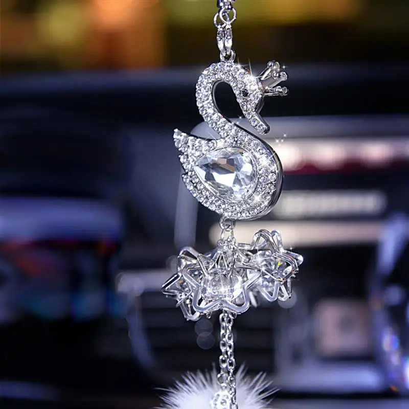 Автомобильная подвеска с пушистыми шариками подвесная Подвеска для автомобиля