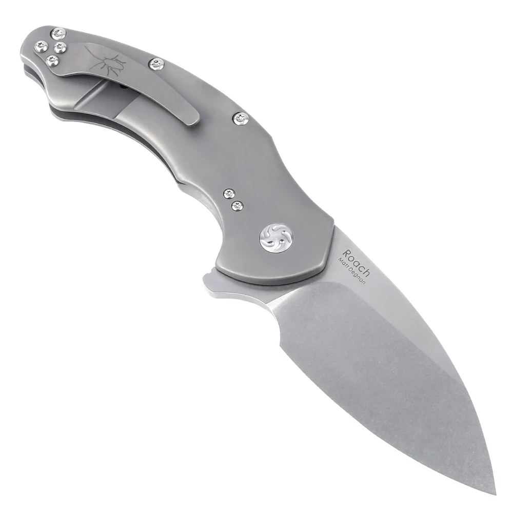 Охотничий нож KI4477 kiizer титановый karambit высокое качество s35vn Флиппер для улицы