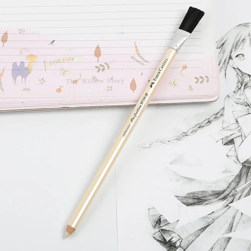 Стильный карандаш Faber Castell Perfection с кисточкой|f pencil|pencil with eraserpencil pencil |