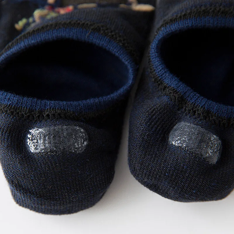 Мужские хлопковые носки на весну лето короткие мужские до щиколотки с рисунком