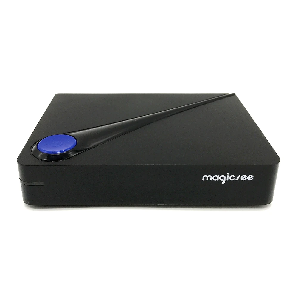 Magicsee C300 DVB S2 T2/C ТВ коробка Android 6 0 Amlogic S905D Smart коробке 2 ГБ 16 2.4g WiFi телеприставки 4 К