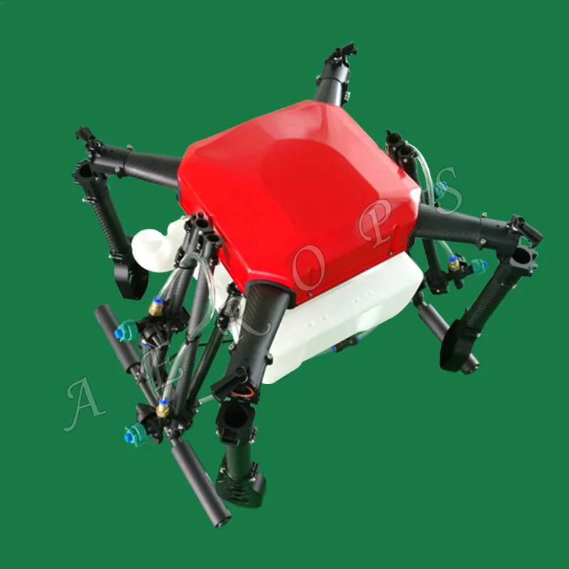 Aerops 10L 10 кг Полезная нагрузка 4 оси сельскохозяйственный беспилотник многовинтовой части для воды пестицидов орошения распыления(в разобранном виде