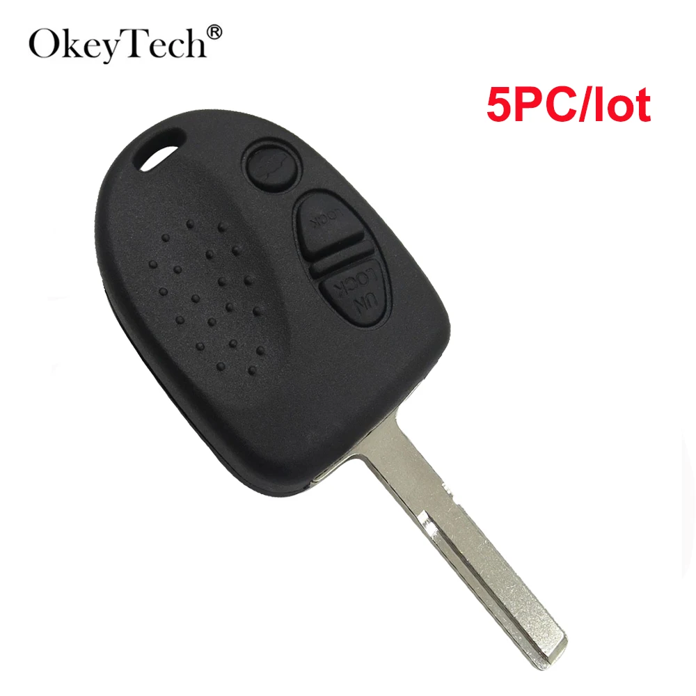 OkeyTech 5 шт. 3 кнопки Автомобильный ключ оболочка для Chevrolet Holden VS VT VX VY VZ WH WK Commodore