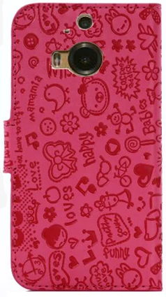 Милый чехол из искусственной кожи Magic Girl для HTC M9 Plus чехлы с держателем и