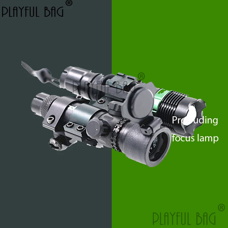 Открытый CS фонарь руководство Тактический светильник большой дальности вспышка