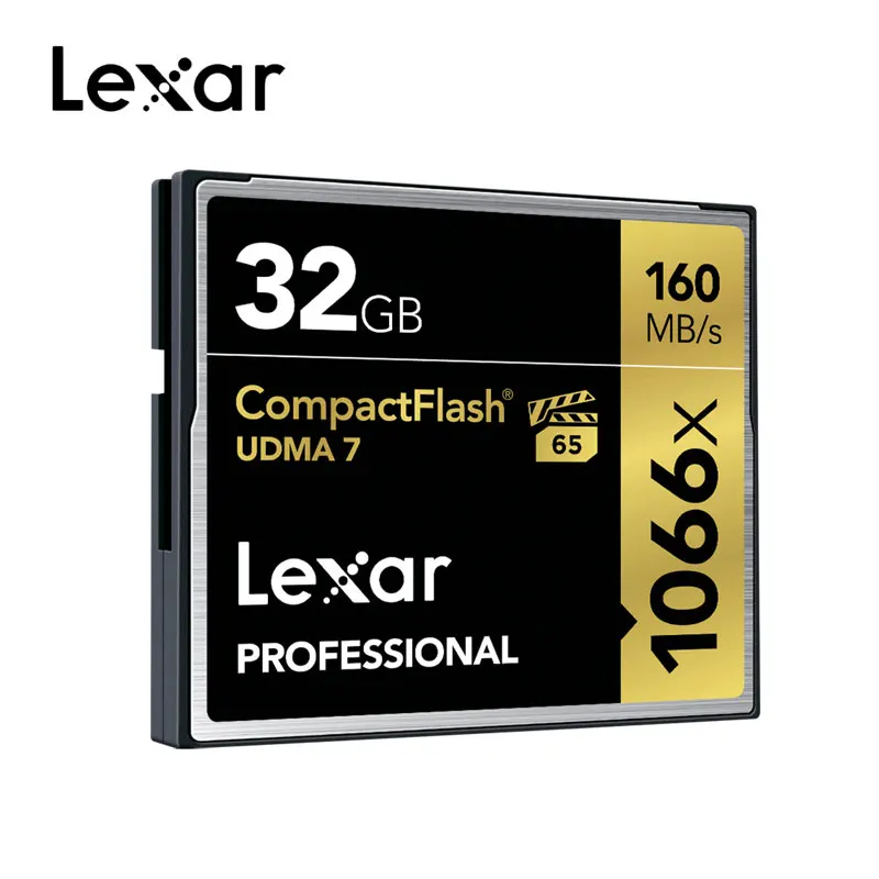 Lexar Professional 1066x 64GB 128GB 256GB VPG-65 Compact Flash Card Micro Sd CF 512GB 32GB Memory | Компьютеры и офис