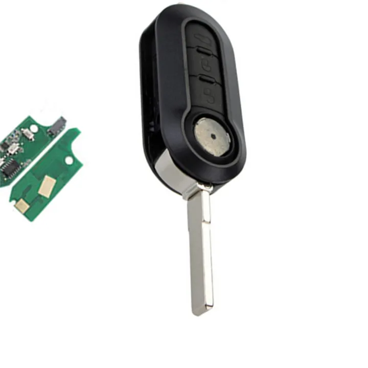 Wilongda для fiat 500 ключ 3 кнопки дистанционного ключа 434 МГц pcf7946 M. Marelli BSI система для FIAT: Ducato, Bravo, 500 авто ключ 2010