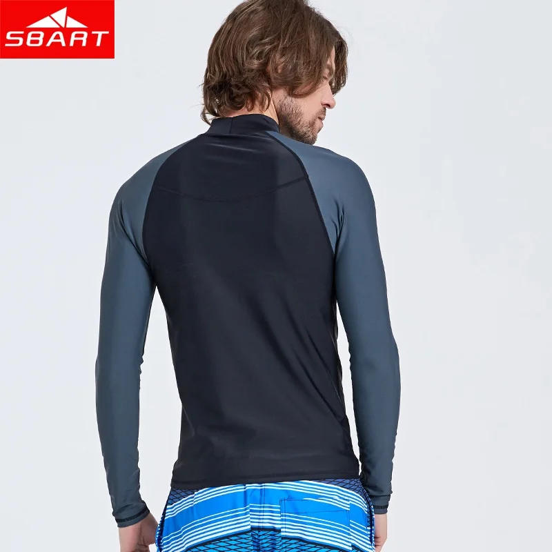 Sbart 2018 мужской спортивный топ с длинными рукавами купальные костюмы одежда для