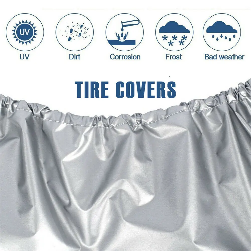 Автомобильные чехлы для запасных шин 4x28 дюймов чехол сумка хранения протектор