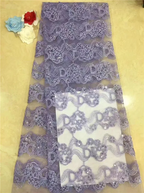 Расшитые блестками африканские кружевные ткани нигерийские вечерние платья