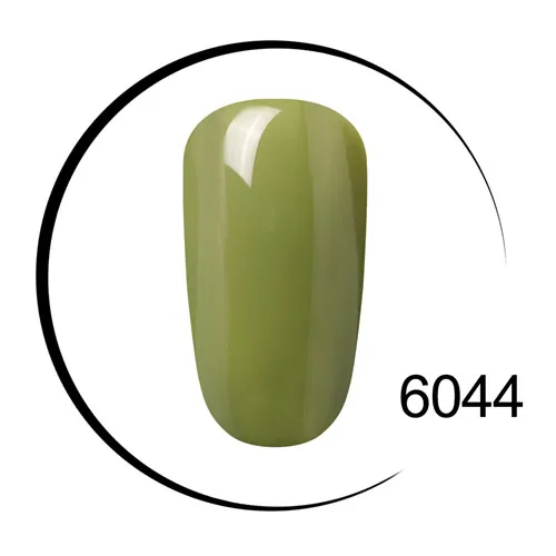 6044 Elite99 одношаговый Цветной Гель-лак чистый цвет белый дизайн ногтей супер качество отмачиваемый Светодиодный УФ-гель без запаха - Цвет: 6044