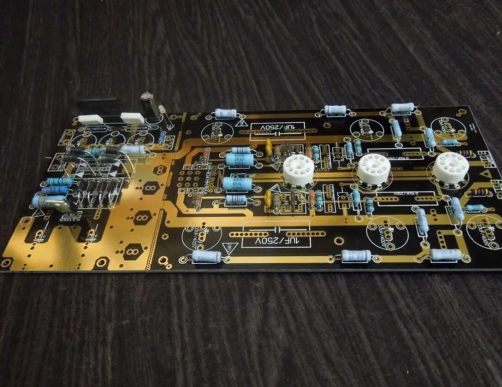 Великобритания ear834 мм RIAA Ламповый фонокорректор стерео усилитель DIY KIT аудио HiFi