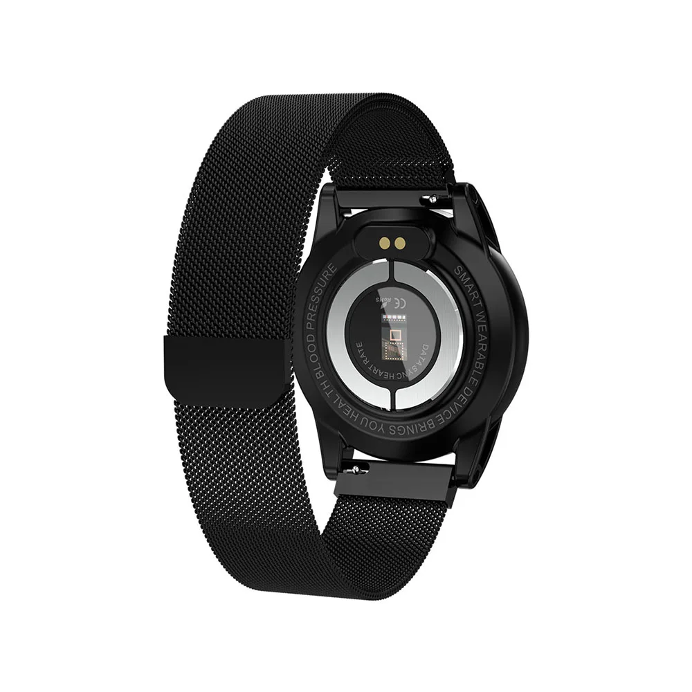 R19 ECG PPG OTA 1,3 дюймов HD дисплей умный Браслет датчик артериального давления Смарт-часы спортивные фитнес-браслет