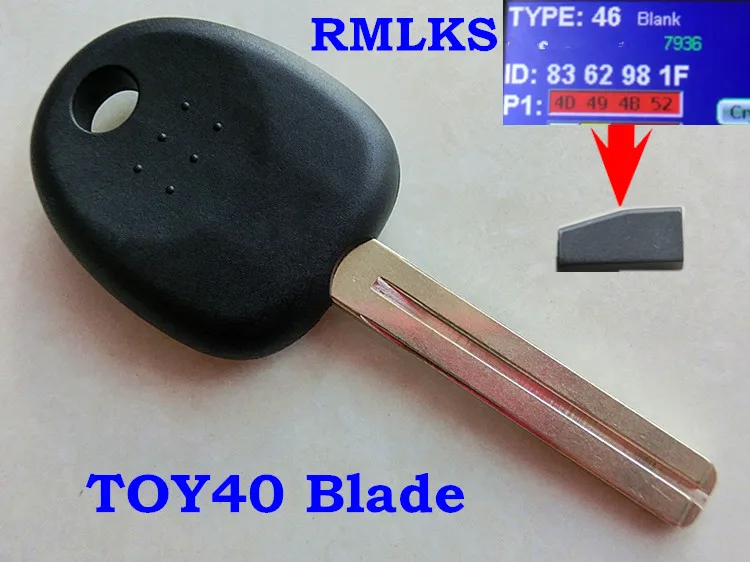 RMLKS ключ транспондер с чипом ID46 для Hyundai I30 IX35 Santa Fe Elantra Tucson Genesis Coupe дистанционный