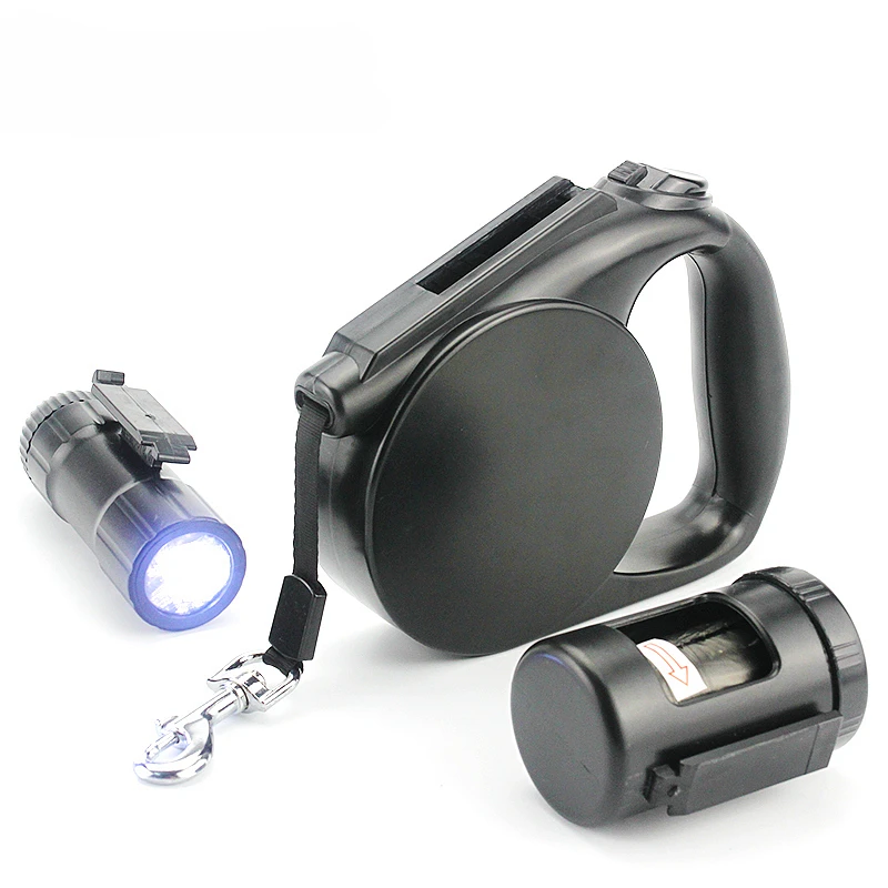 Автоматический выдвижной поводок для собак 3 в 1 со светодиодной подсветкой 4 5 м |