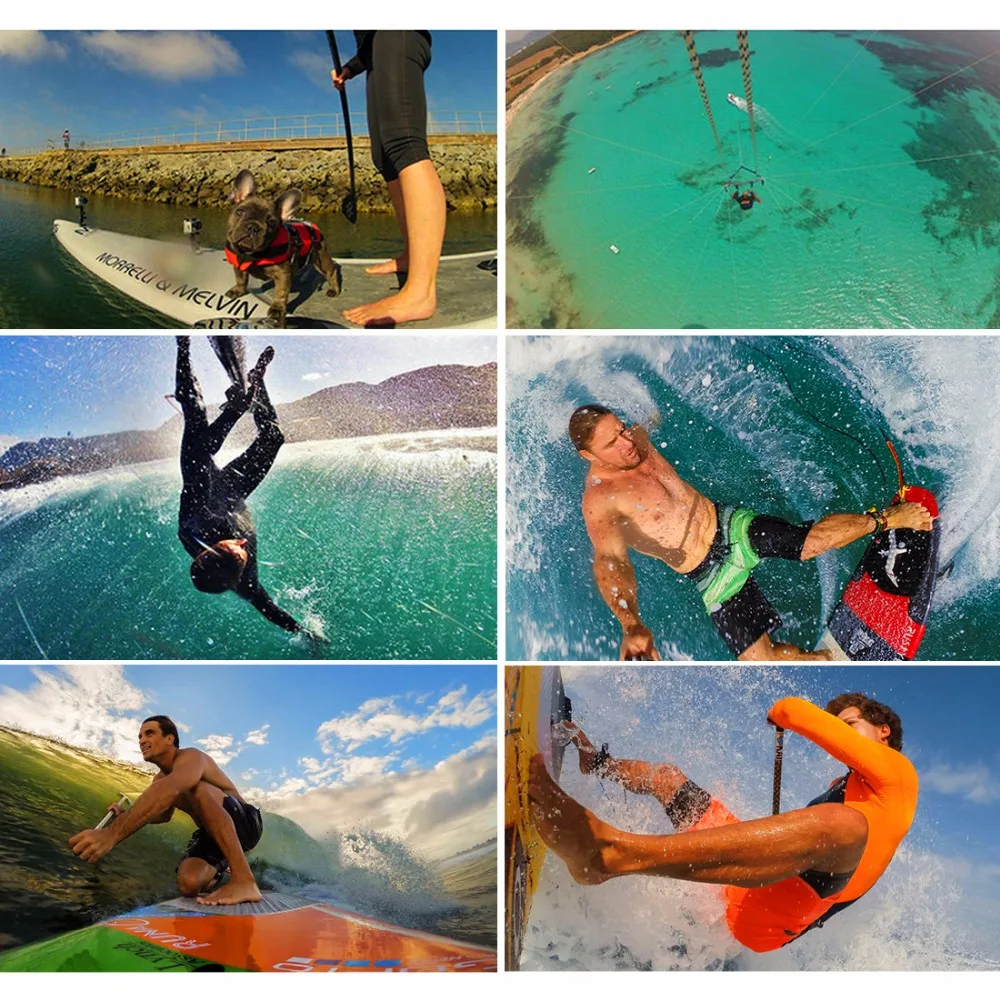 PULUZ для Go Pro Аксессуары 14 в 1 GoPro серфинга комбо комплект HERO5 Session HERO 5 4 3 + SJ4000