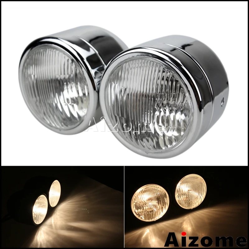 Мотоциклетное ветровое стекло Fly Экран 4 &quotдвойной головной светильник уличный