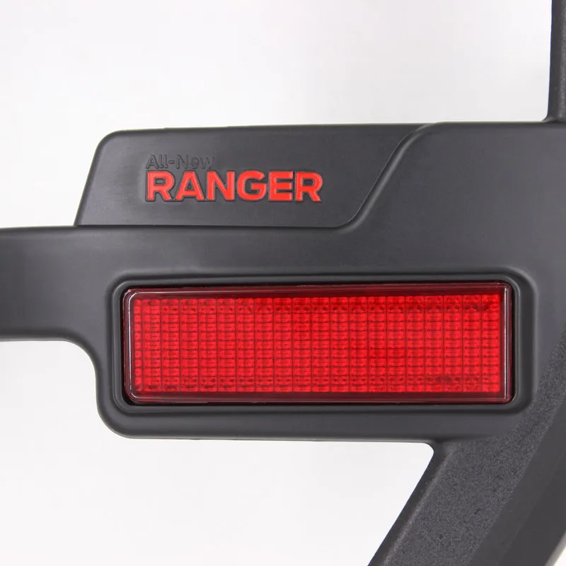 Аксессуары для Ford Ranger 2012- T6 T7 T8 Wildtrak Raptor задний светильник черный матовый внешний задний фонарь аксессуары