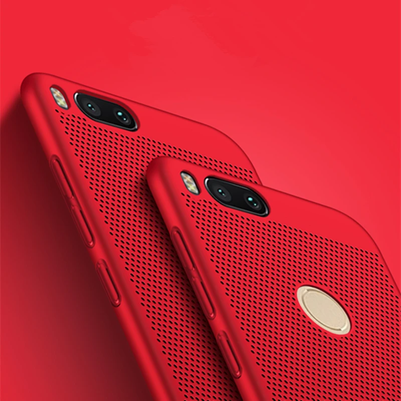 Cases For Xiaomi Mi A1 Case 5X M Heat Dissipation PC Hard Cover Phone Protect Shell MiA1 Back Funda Capa |