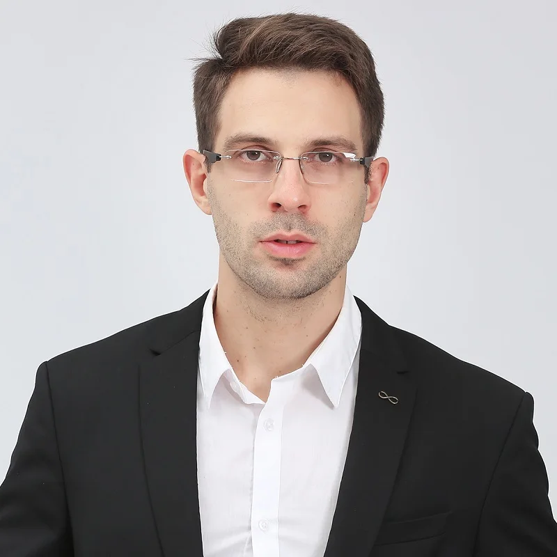SUERTREE очки для чтения женские мужские безрамные ультралегкие по рецепту Модные