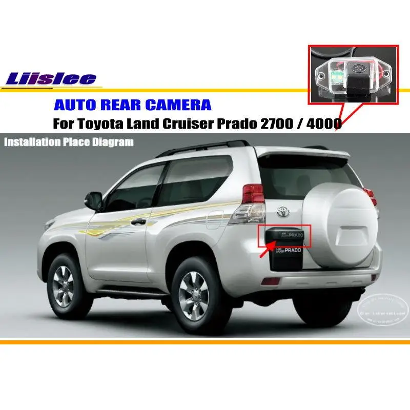 Автомобильная резервная парковочная камера для Toyota Land Cruiser Prado 2700 / 4000 заднего