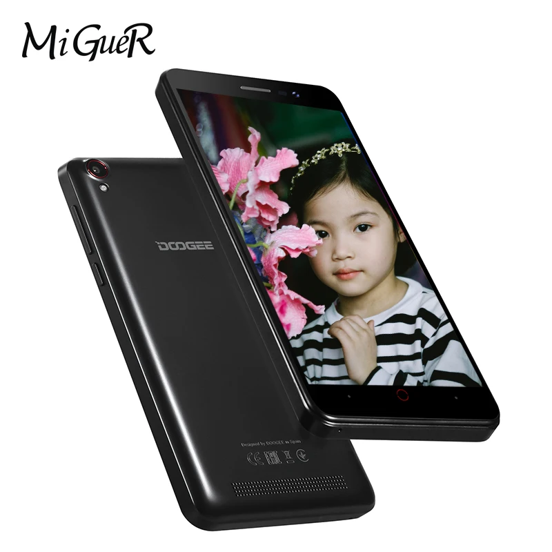 Doogee X100 Mobile Phone MTK6580 Quad Core Android 8.1 1GB RAM 8GB ROM 3G WCDMA 5.0MP Dual SIM Smartphone 4000mAh GPS 5.0inch | Мобильные