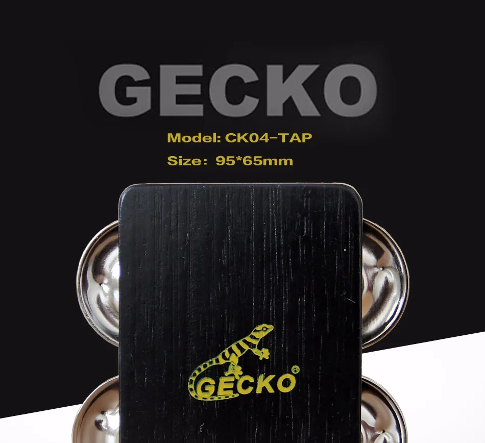 GECKO GK04-TAP черная тайская Резина деловая древесина кажон барабан Кастанет большая коробка барабан компаньон