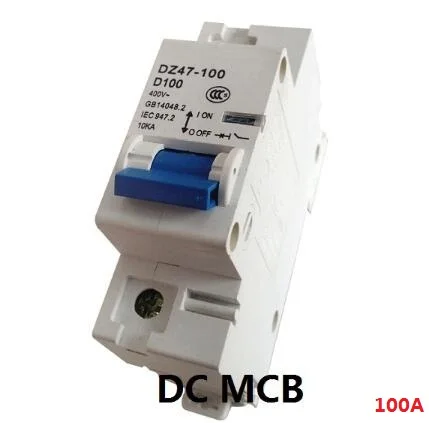 1P 100A MCB фотоэлектрический выключатель солнечной энергии PV DC | Обустройство дома