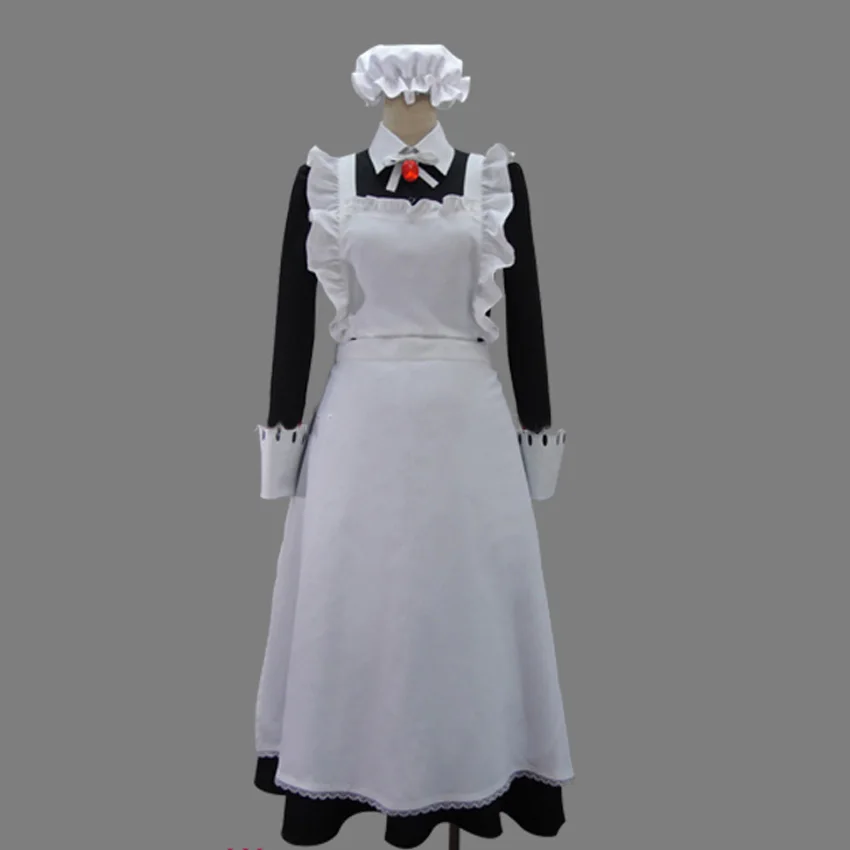 Новое поступление сделанный на заказ костюм служанки аниме Maoyuu Maou Yuusha Ane для