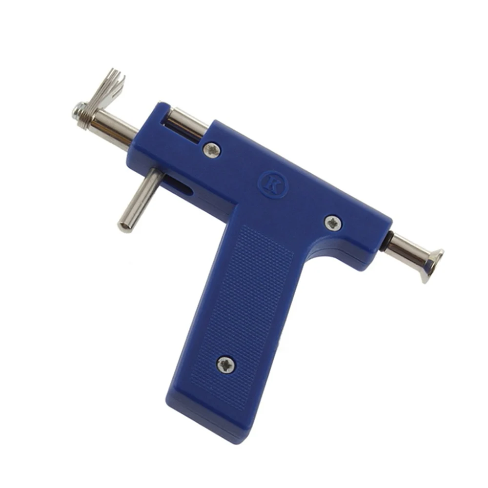 Пистолет Для Пирсинга Ушей из нержавеющей стали с 98 серьгами-гвоздиками | Красота