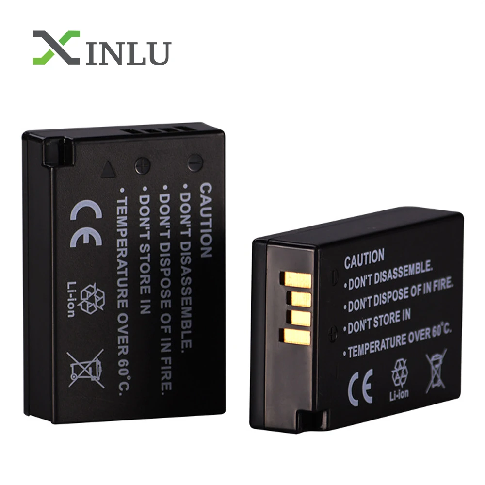 Аккумулятор LPE17 LP E17 1040 мАч + двойное зарядное устройство USB с ЖК дисплеем для камер