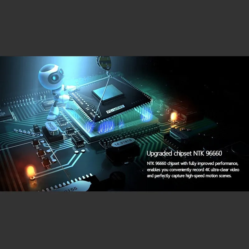 Sansnail F68/F68R Экшн-камера 4K Ultra HD Wifi 2,0 дюймов водонепроницаемая Спортивная камера с 170 широкоугольным сенсором объектива Novatek 96660