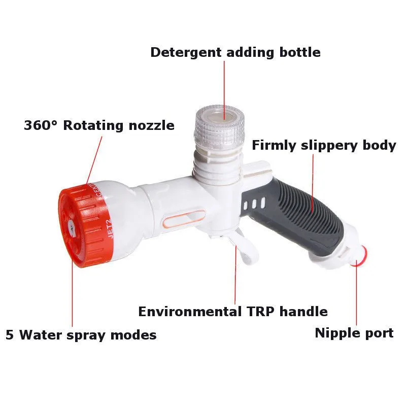 Новое поступление 5 режимов работы многофункциональный распылитель высокого